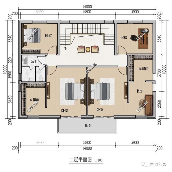 10套精选2层农村别墅，占地不算大造价也便宜，你一定喜欢（2322~2343）