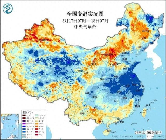 中国气象局：冷空气继续影响南方！西南华北需注意森林火险