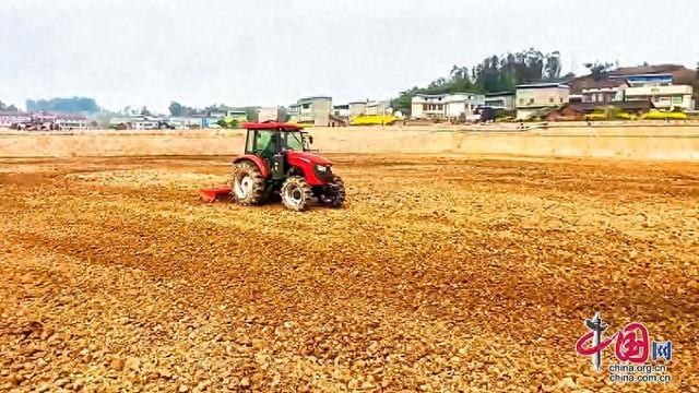 自贡市大安区牛佛镇春耕展现“科技范儿” 智慧农机助力农业生产