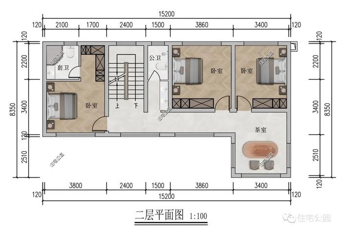 10套二层农村别墅图纸，精致耐看，设计时尚，难得的好户型（2351~2379）