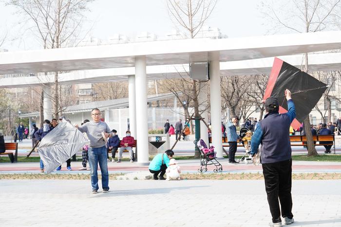 青塔街道街心公园贴心改造获居民认可