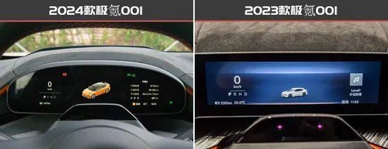 自我突破再进化 极氪001新老款车型对比