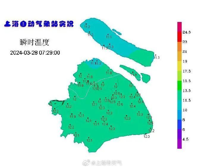 一夜大雨，还有雷电！上海被较强降水云团包围，下午还下吗？最新预测→