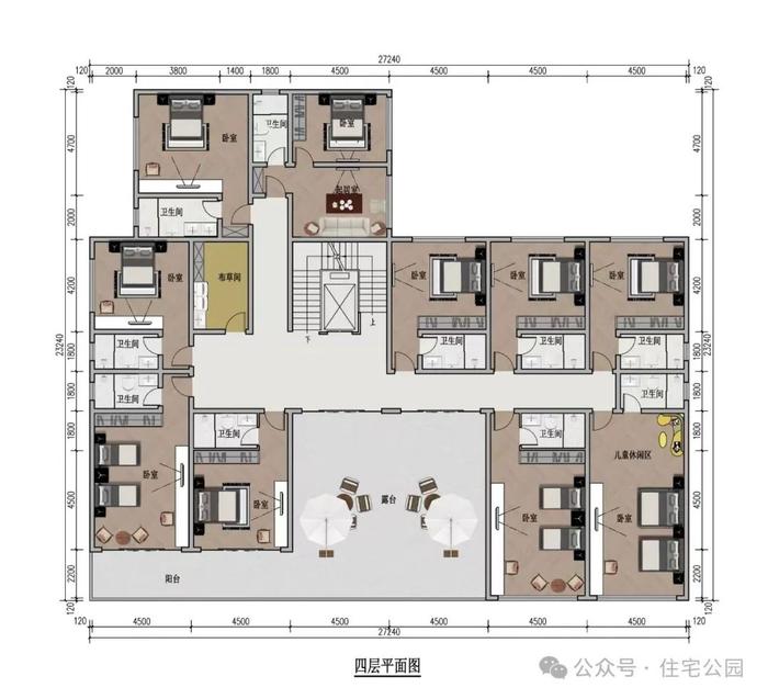 27×23米高规格现代新中式民宿，惊艳绝伦，令人称赞