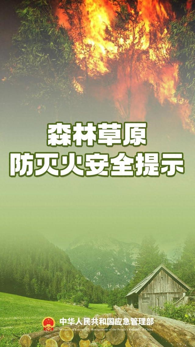 如何防范森林火灾？遇到火灾如何避险自救？这份安全提示请收下