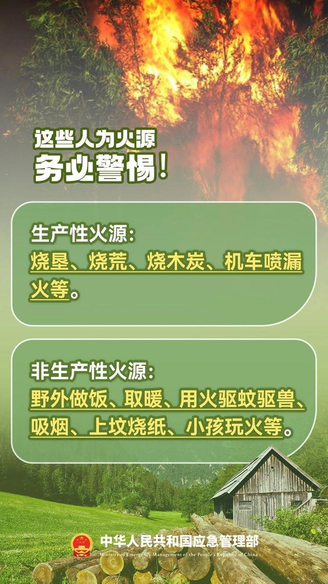 如何防范森林火灾？遇到火灾如何避险自救？这份安全提示请收下