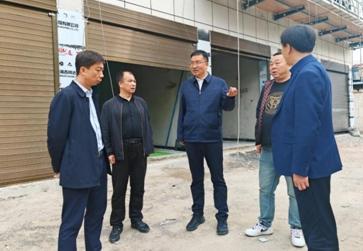 商州区委副书记、区长支朝奇调研督导建筑领域消防设计审查验收和安全隐患排查整治工作