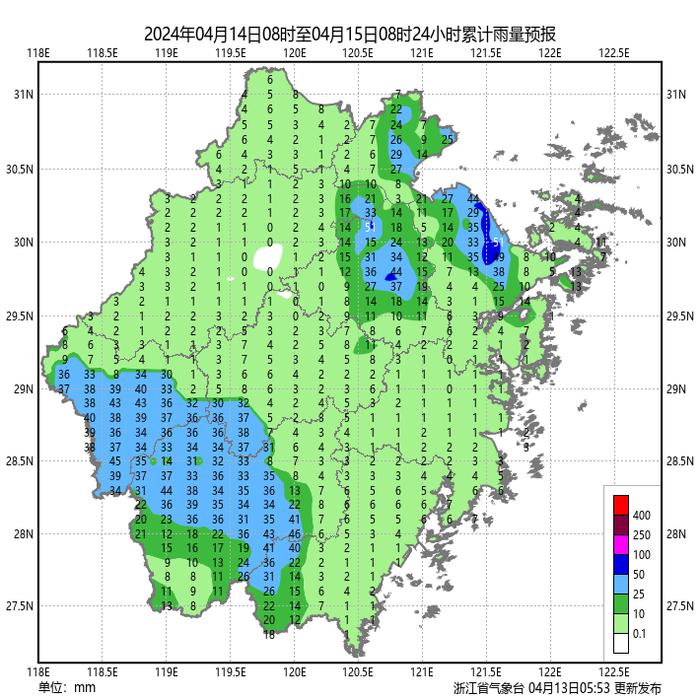 警惕强对流天气！近期浙江雨水将“刷屏”