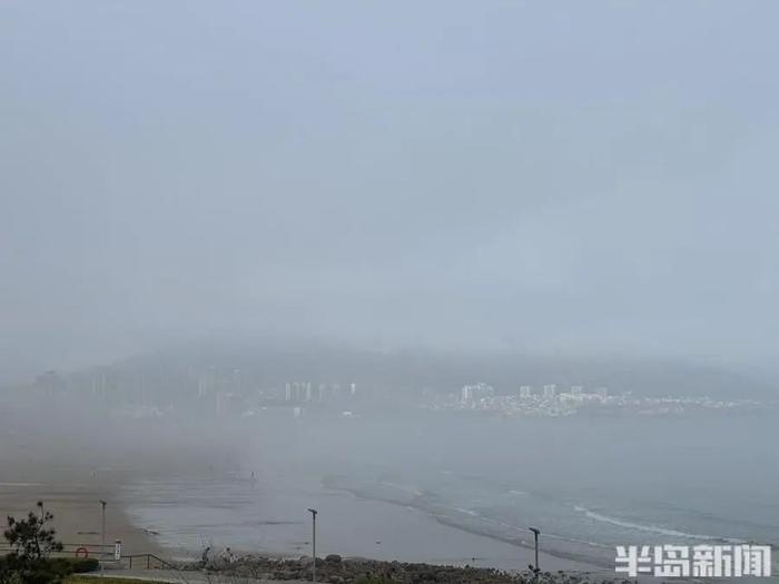 太冷了，青岛真的太冷了！羽绒服又焊在身上了！网友：有没有人管管青岛的天气啊