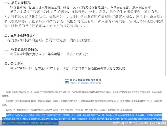 某险企65%股权待寻买家，标的指向鼎诚人寿，交易寒冬下吸引力如何？