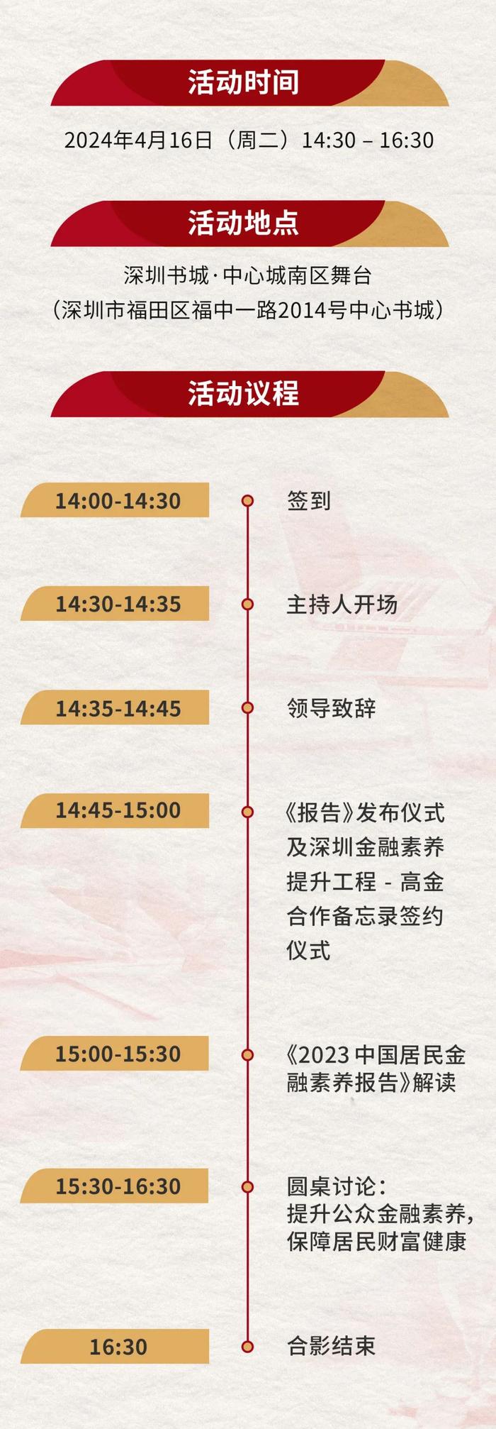 预告 | 就在明天！《2023中国居民金融素养报告》即将发布 4/16 · 深圳