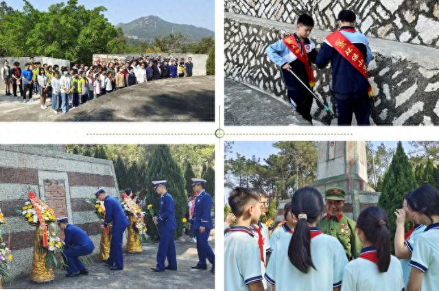 泉州各地举办“百园千校清明祭英烈”系列主题活动