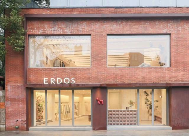 ERDOS品牌在上海东平路开设的首家城市主题店(图片来源:鄂尔多斯集团)