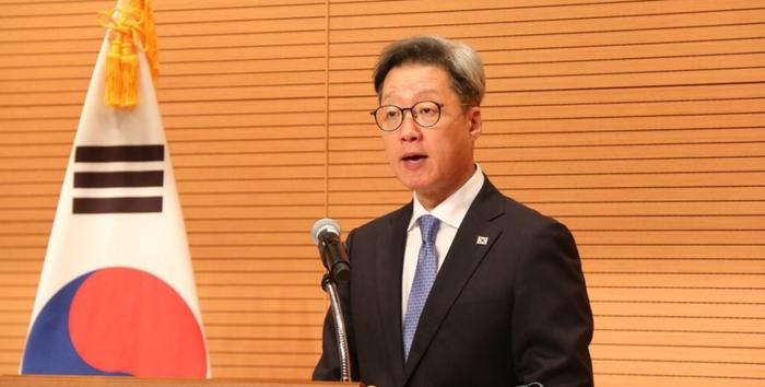 韩国驻华大使郑在浩(资料图)图源:韩媒