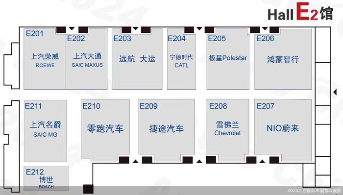 八大展馆  117款首发车 2024北京车展怎么逛？