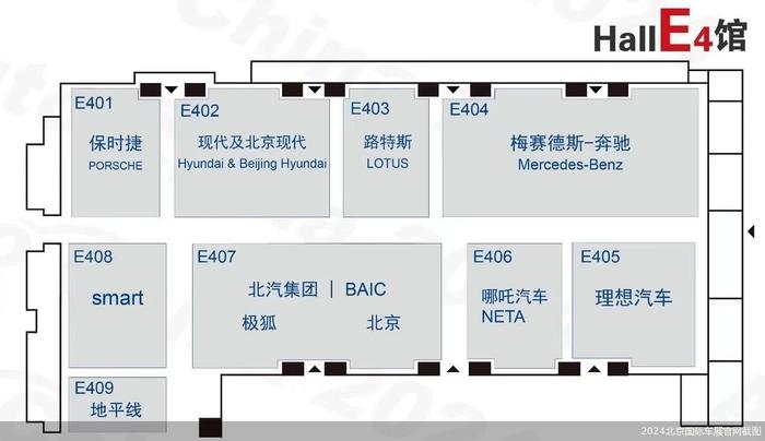 八大展馆  117款首发车 2024北京车展怎么逛？