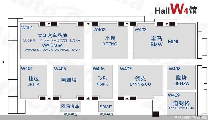 八大展馆  117款首发车 2024北京车展怎么逛？