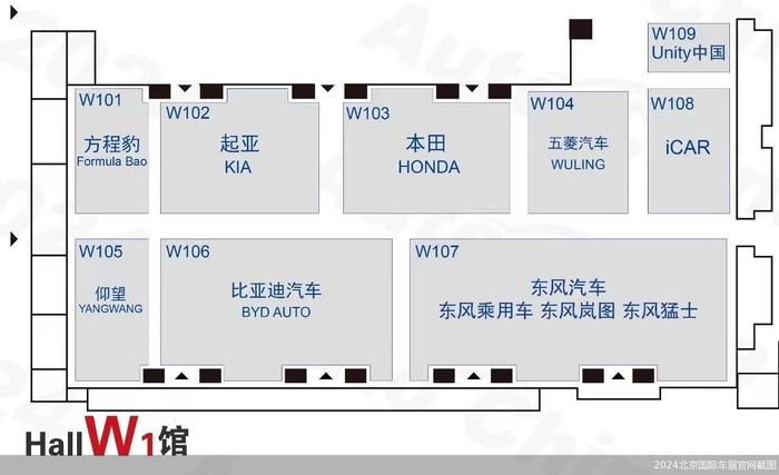 八大展馆  117款首发车 2024北京车展怎么逛？