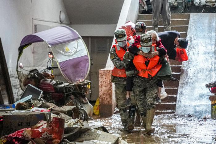 暴雨前的撤离——武警广东总队韶关支队参加江湾镇抗洪抢险救援记事