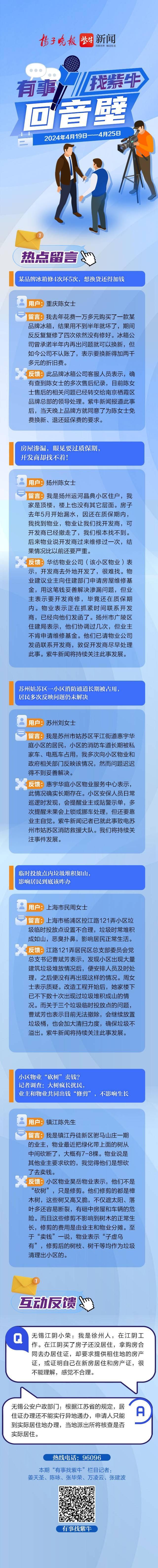 回音壁| 冰箱修4次坏5次？记者帮忙后品牌方当天解决问题！