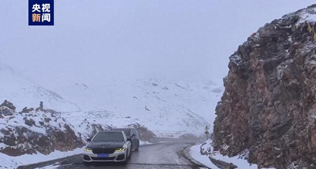 受道路结冰影响 G248线尼巴至扎尕那路段紧急封闭