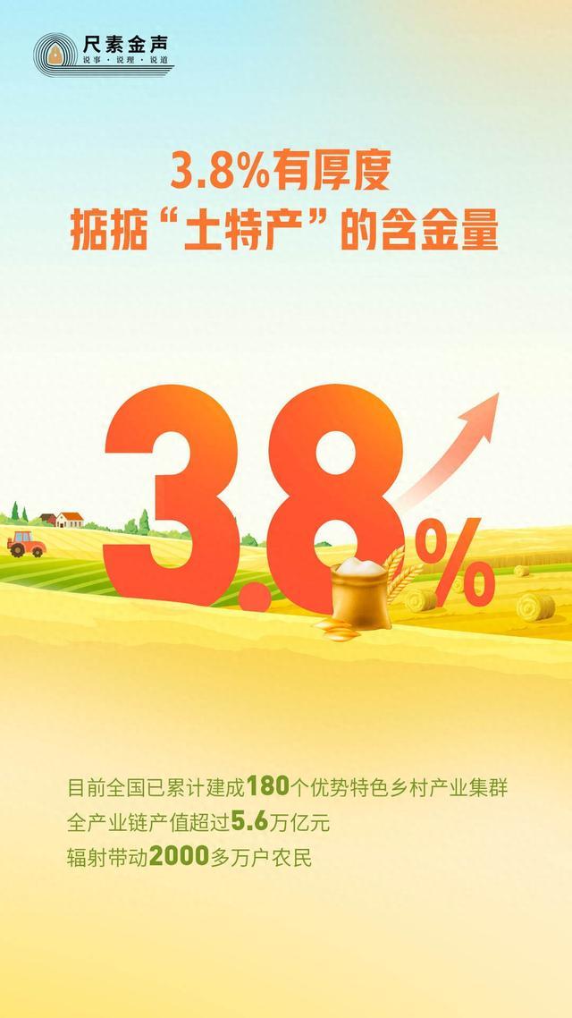 尺素金声 | 3.8%有厚度，掂掂“土特产”的含金量