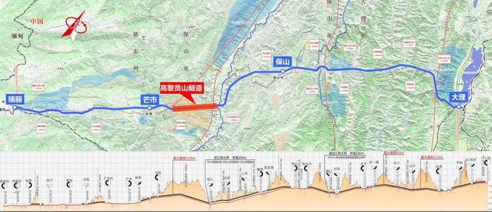 9年只完成一半，修建大瑞铁路高黎贡山隧道有多难？