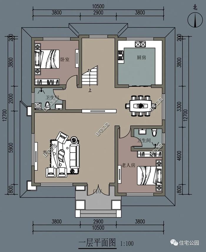 7套经典户型，10个实建案例，看看拿住宅公园的图纸建房，房子有多美！