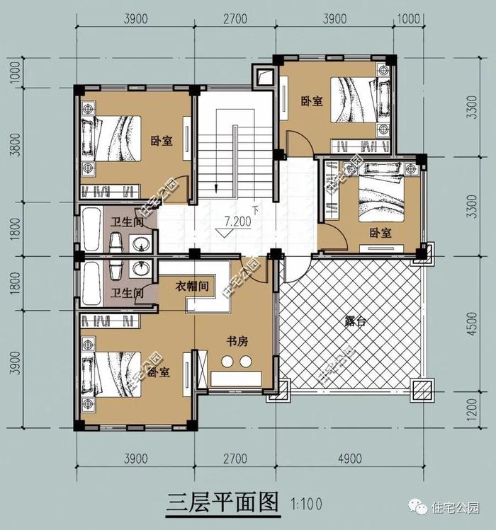 7套经典户型，10个实建案例，看看拿住宅公园的图纸建房，房子有多美！