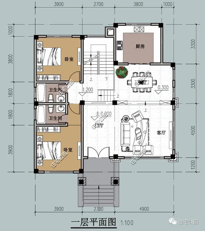 7套经典户型，10个实建案例，看看拿住宅公园的图纸建房，房子有多美！