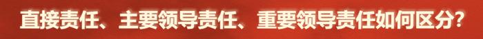 党纪学习教育 | 直接责任、主要领导责任、重要领导责任如何区分？纪律处分条例中的“主动交代”指什么？