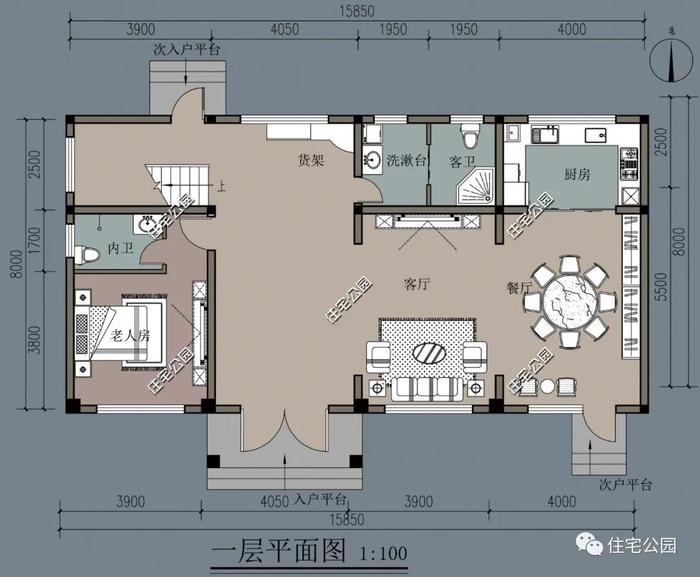 7套经典户型，10个实建案例，看看拿住宅公园的图纸建房，房子有多美！