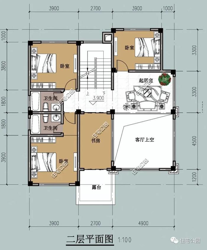 7套经典户型，10个实建案例，看看拿住宅公园的图纸建房，房子有多美！