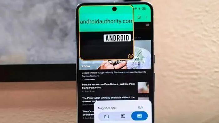 安卓15新特性：“双指双击”放大屏幕