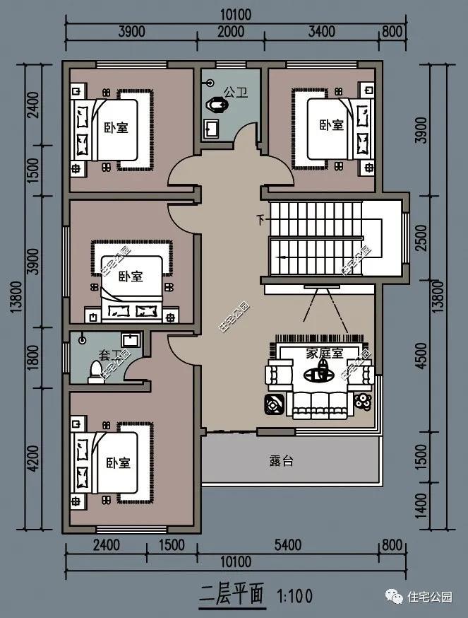 7套经典户型，10个实建案例，看看拿住宅公园的图纸建房，房子有多美！