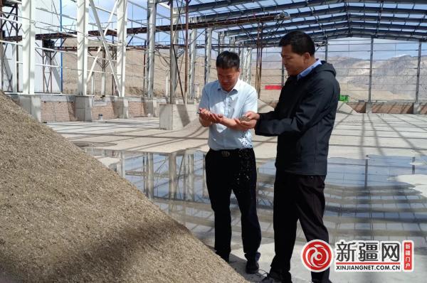新疆和静县首家国有独资砂石料厂开工试生产