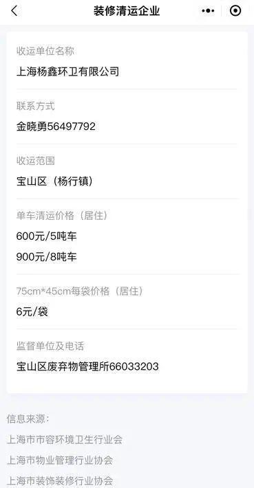 上海一小区装修垃圾清运费高达18000元？物业收费被指“打闷包”