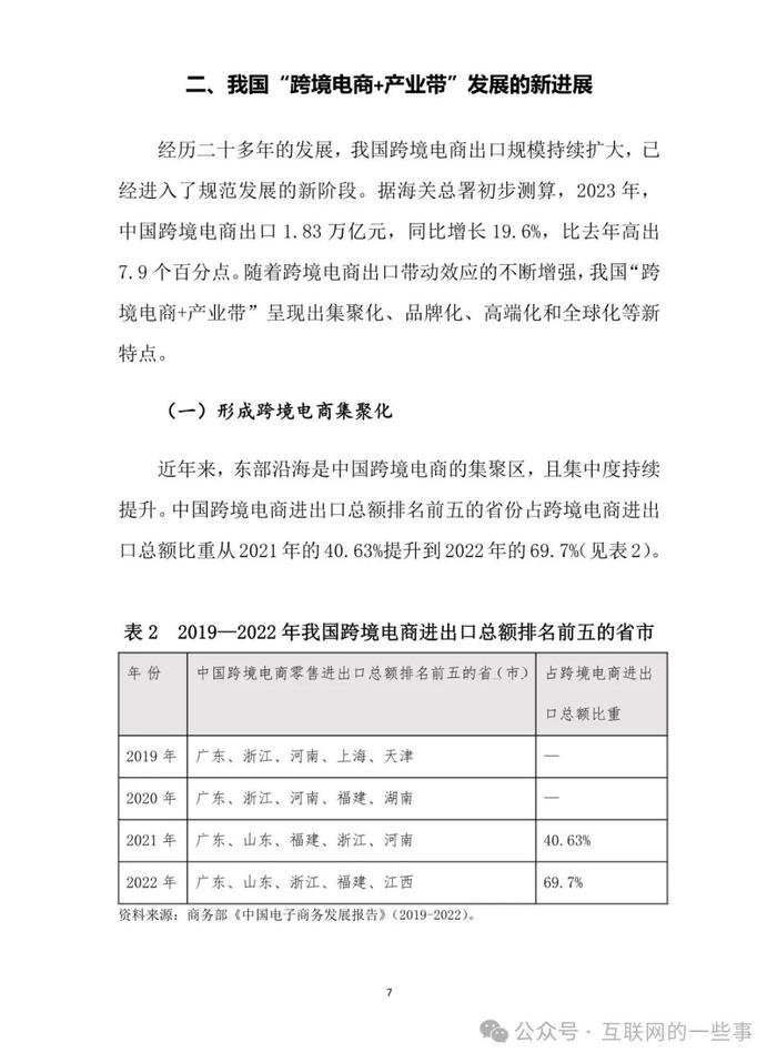 报告 | 2024“跨境电商+产业带”高质量发展报告（附下载）