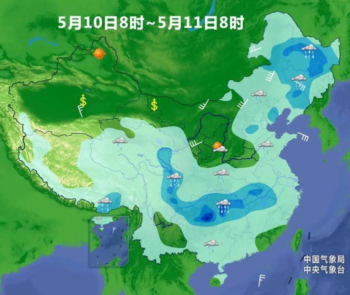 天气 | 冷空气发威！雷雨+8级大风+沙尘齐登场！就在这时！