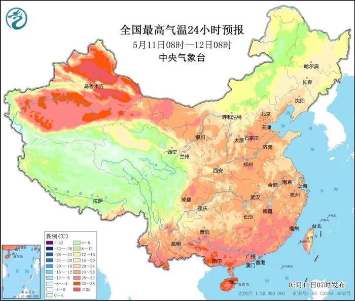 【天气】甘肃大部气温回升