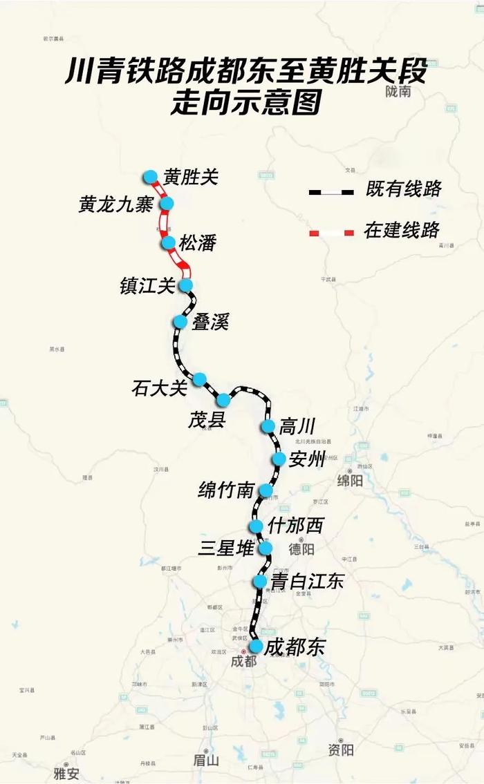 德胜隧道顺利贯通，川青铁路成黄段预计今年全线通车