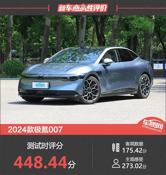 2024款极氪007新车商品性评价