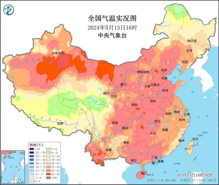 本周郑州将迎来今年首个高温！周中还有大风降温、浮尘扬沙天气......