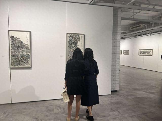 让山水艺术焕发生命力 桐溪小蝉个展“我见青山多妩媚”开幕