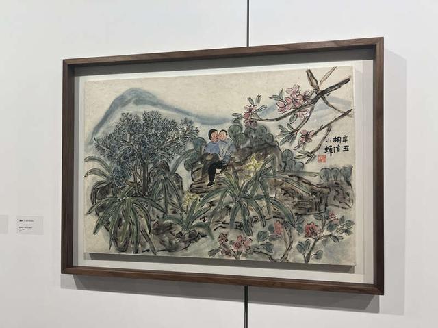 让山水艺术焕发生命力 桐溪小蝉个展“我见青山多妩媚”开幕