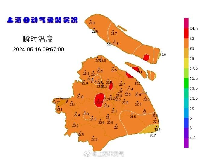 上海入夏稳了？周末气温高开高走，但下周二前后又要下雨！还要注意两点→