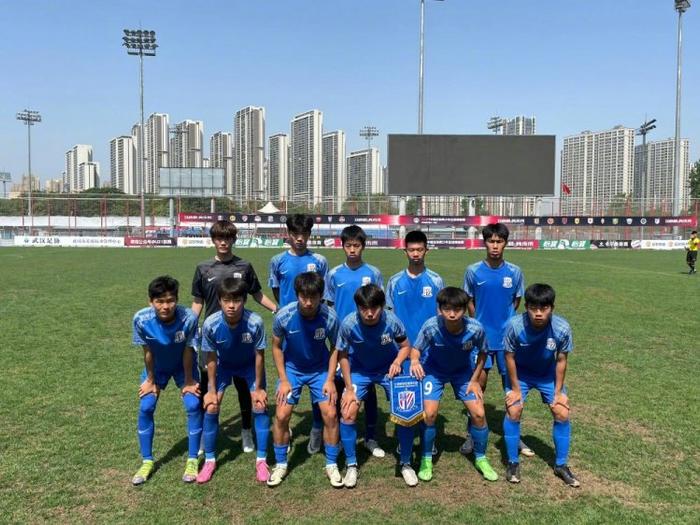 上海申花U15队以4战4胜的成绩，晋级U15锦标赛决赛阶段比赛,第1张