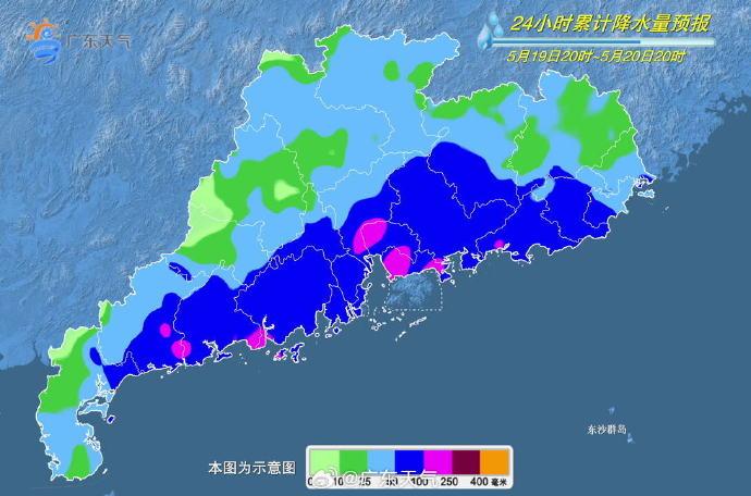 多地暴雨红色预警！广东天气预计：或有5波“龙舟水”来袭本省