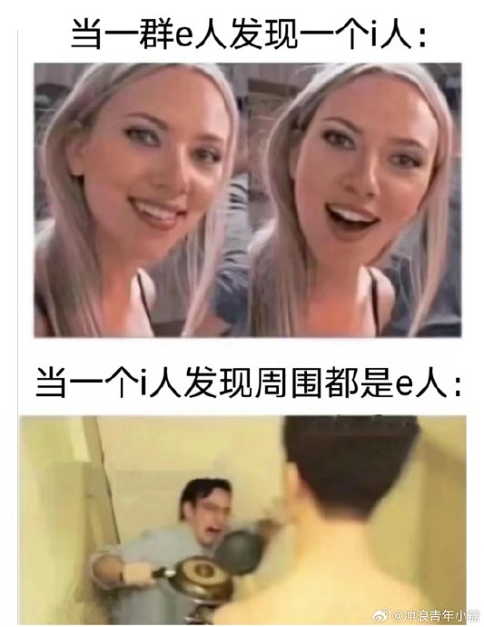 i人 和e人的整活区别太大了