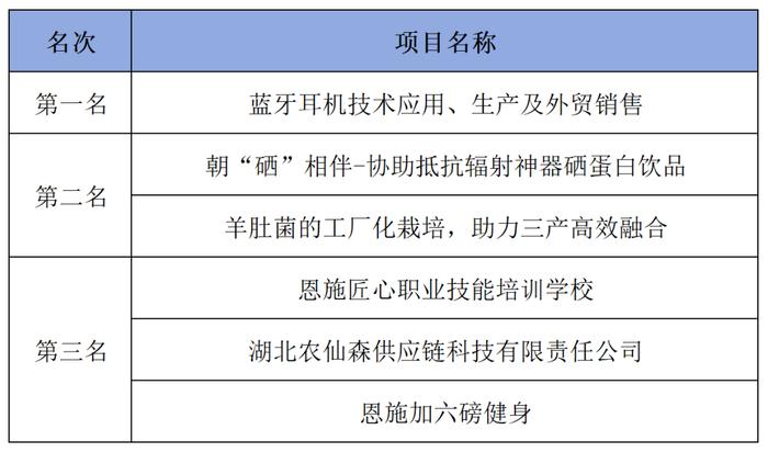 30 个创新创业项目斩获奖项，恩施州选拔赛圆满结束！